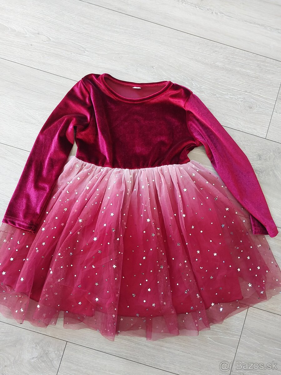 Vianocne saty trblietave