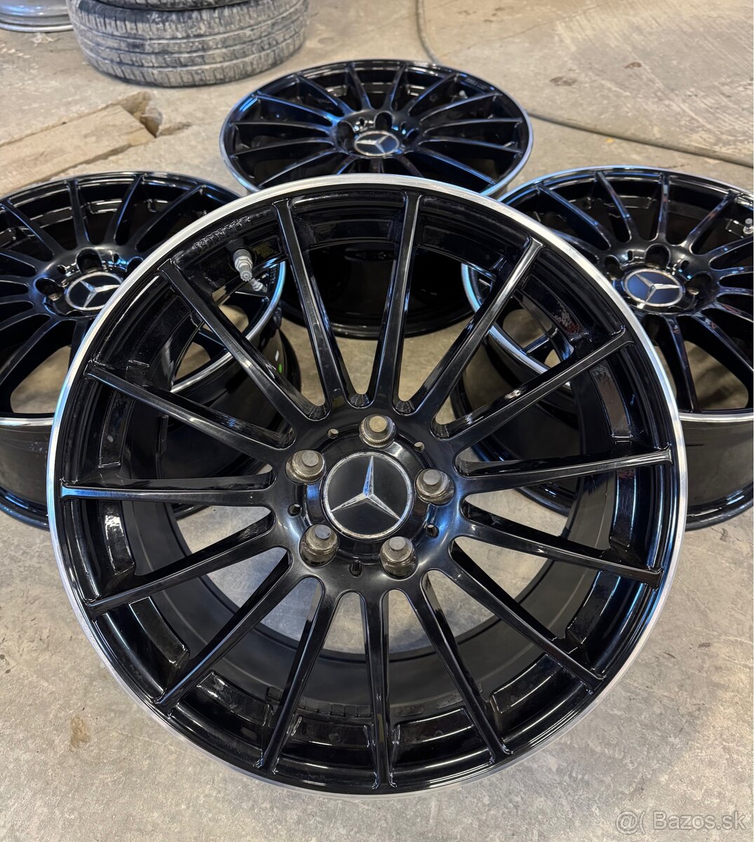 hliníkové disky mercedes r18, zimné dunlop 235/40 R18