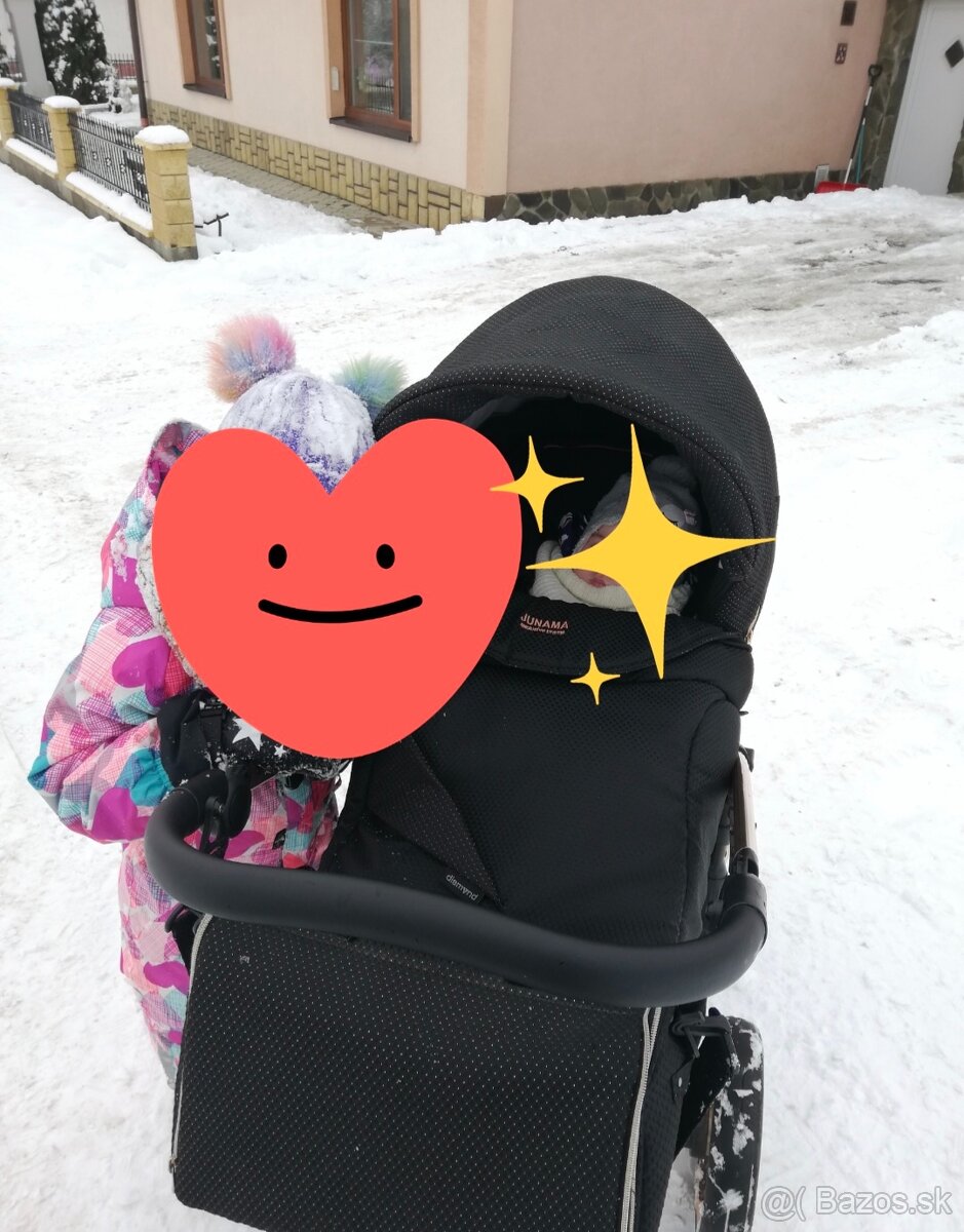 Junama Diamond vanička kočík a športový kočík