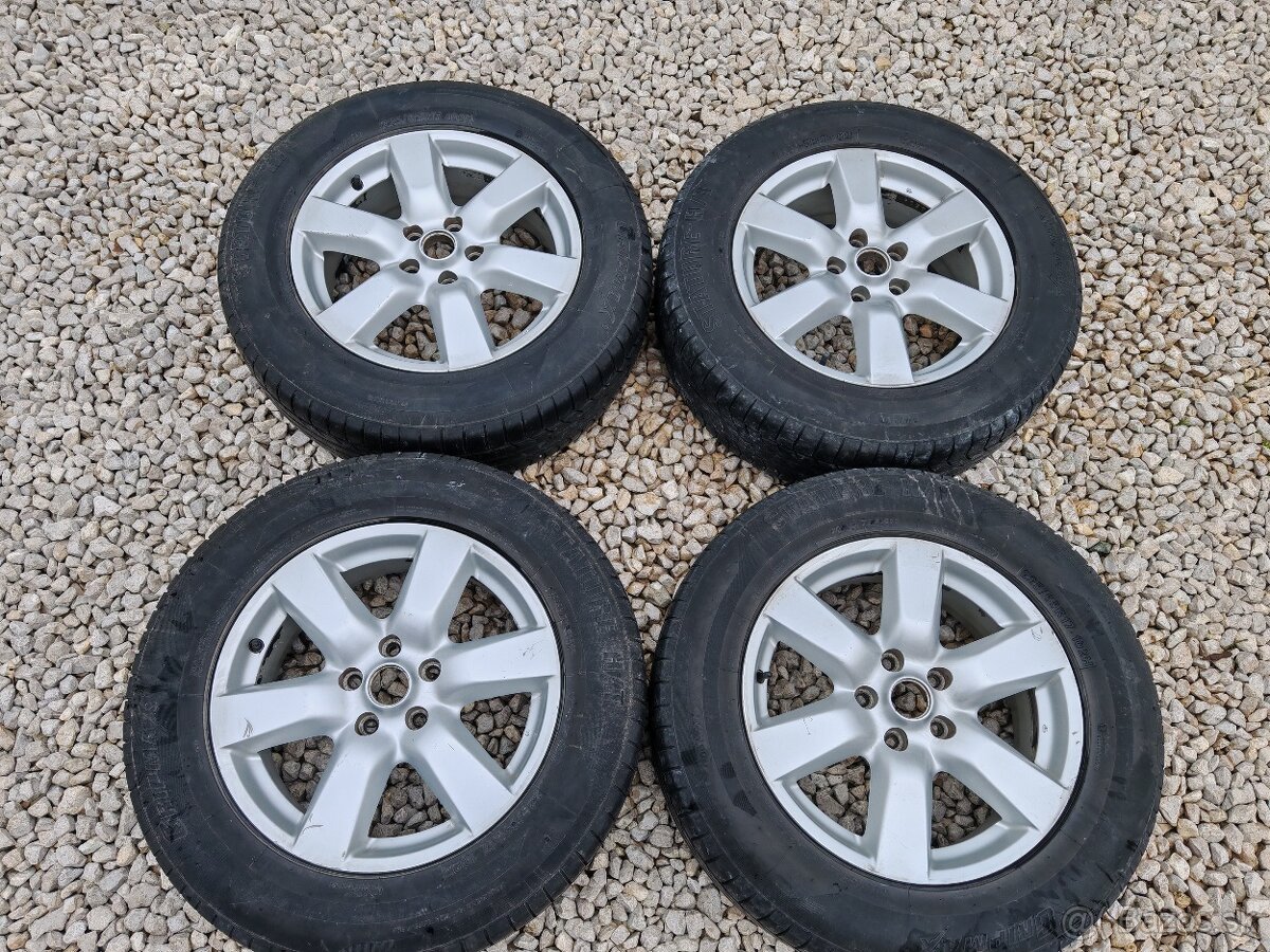 Elektróny 6.5jx17, 5x114.3, 66mm-Nissan