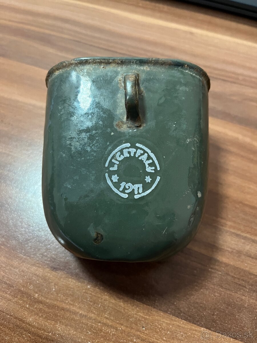 Smaltovaný hrnček Rakúsko-Uhorskej armády