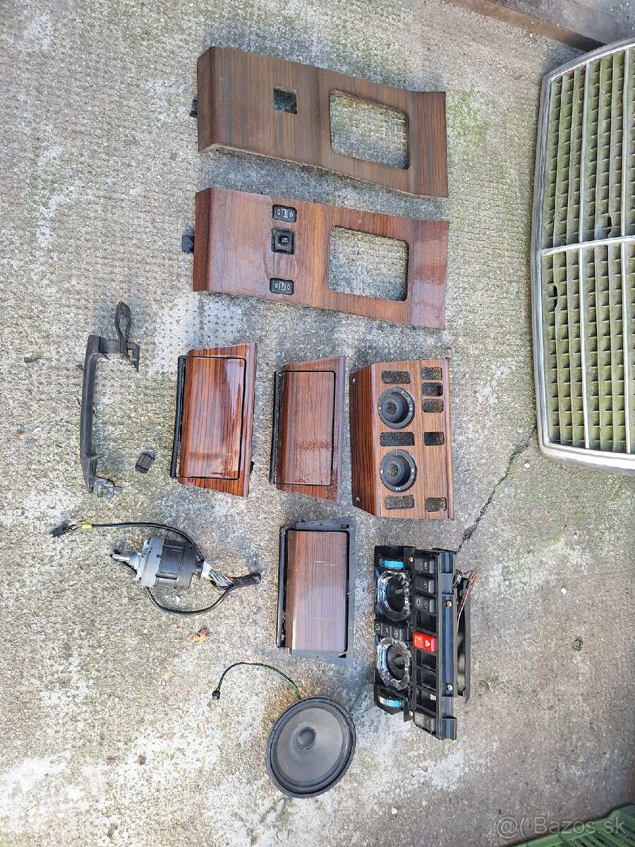 Mercedes w124 rôzne drevodekory