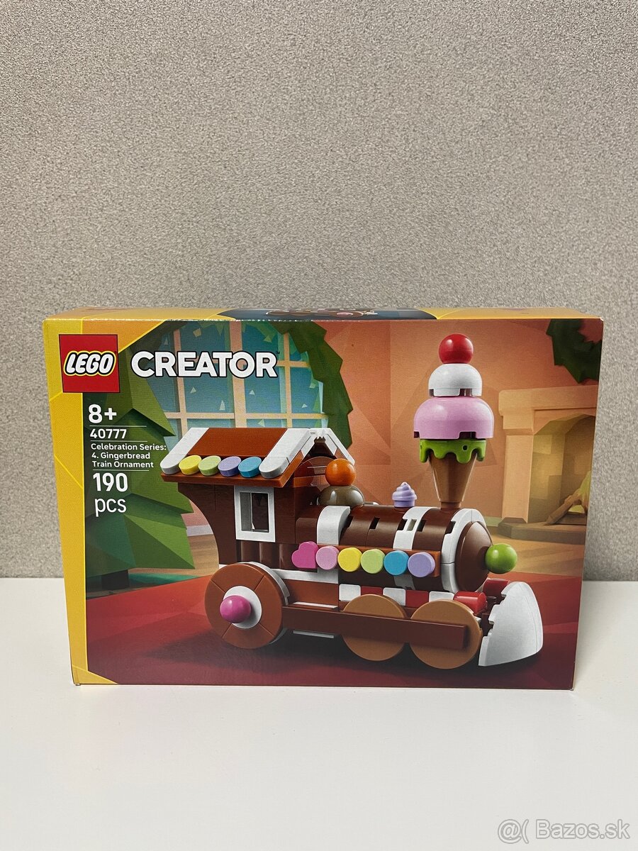 Lego vianočný vláčik