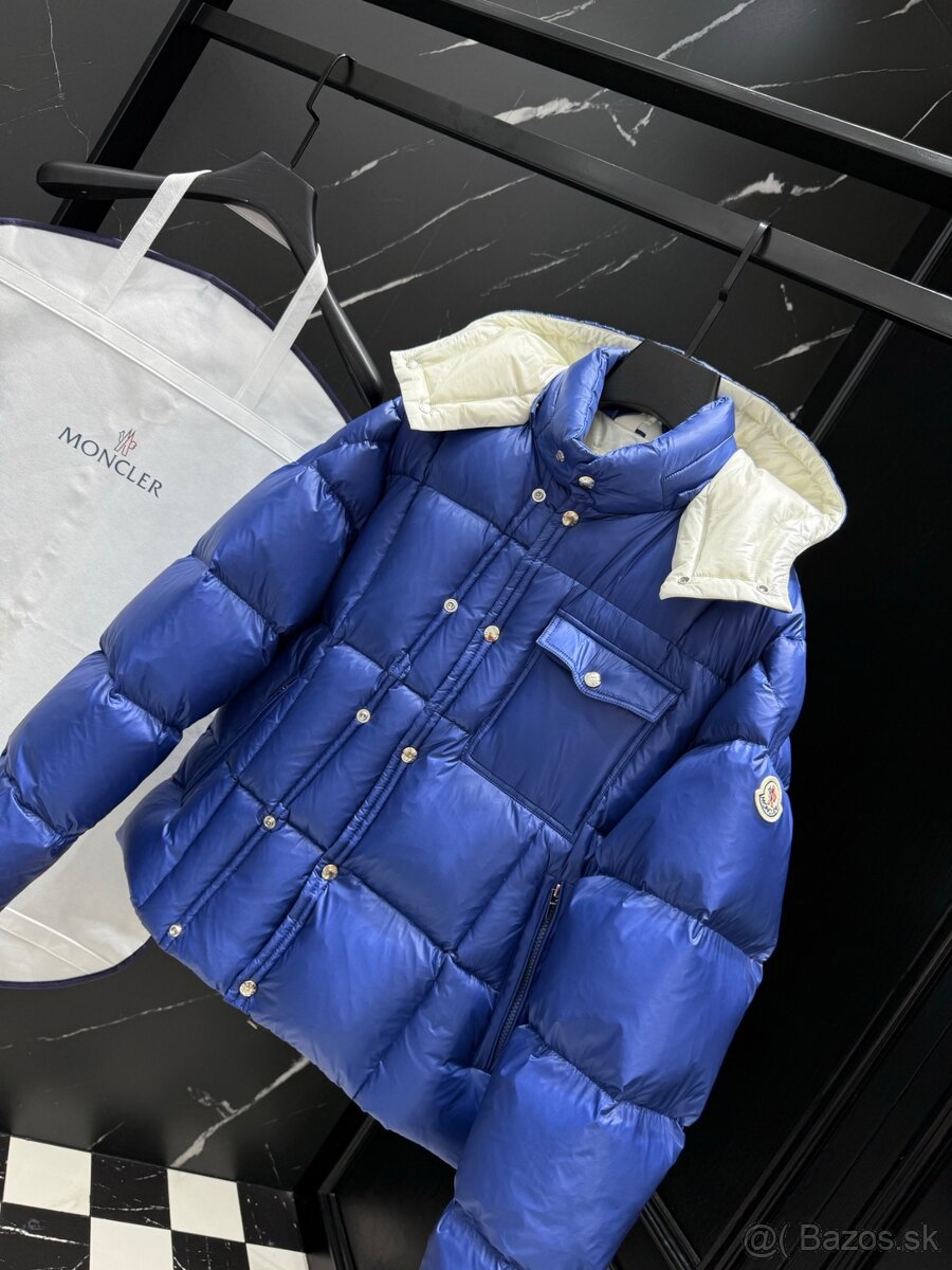 Moncler zimna bunda modra