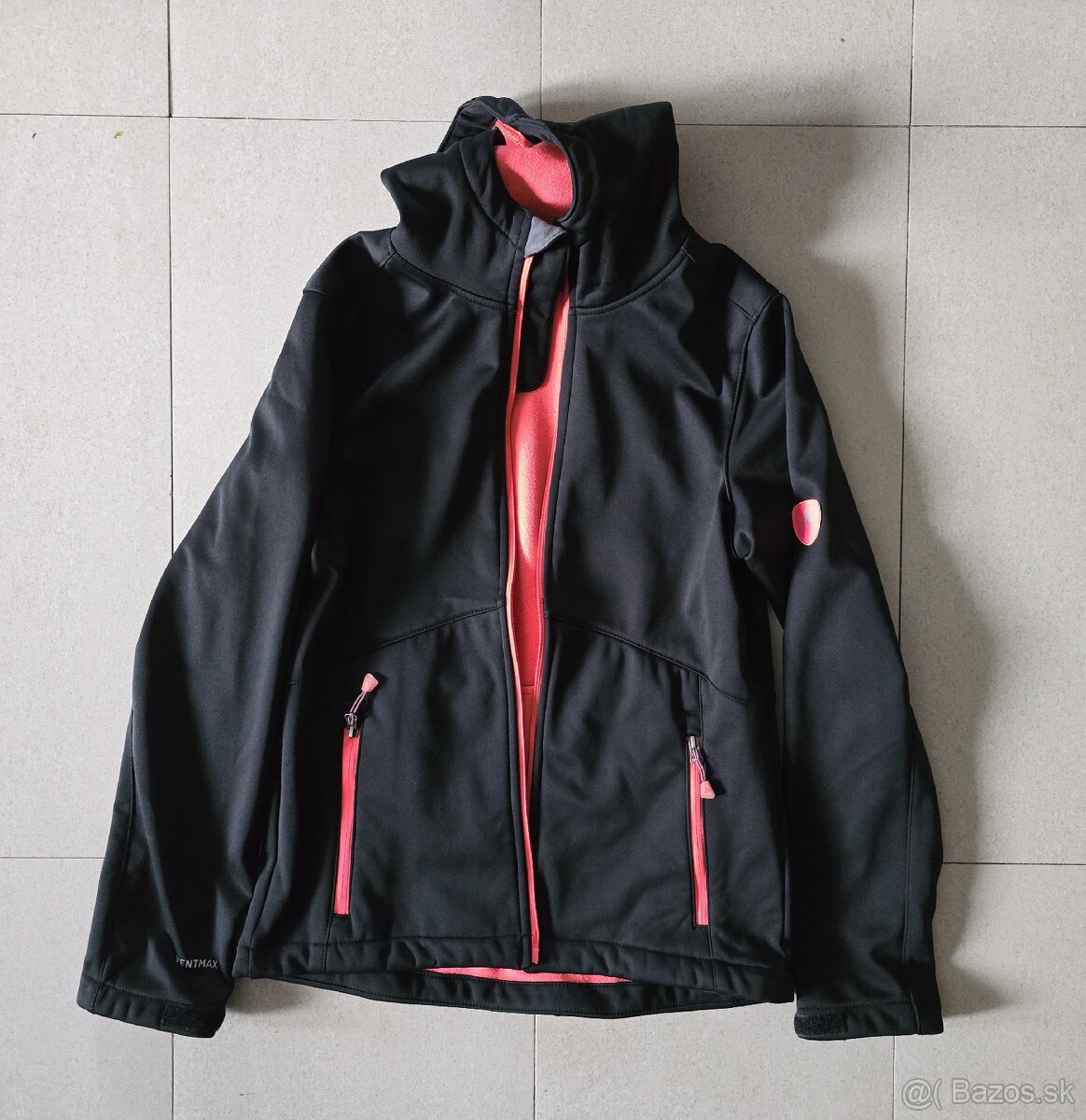 Softshellová vetrovka veľ. 164