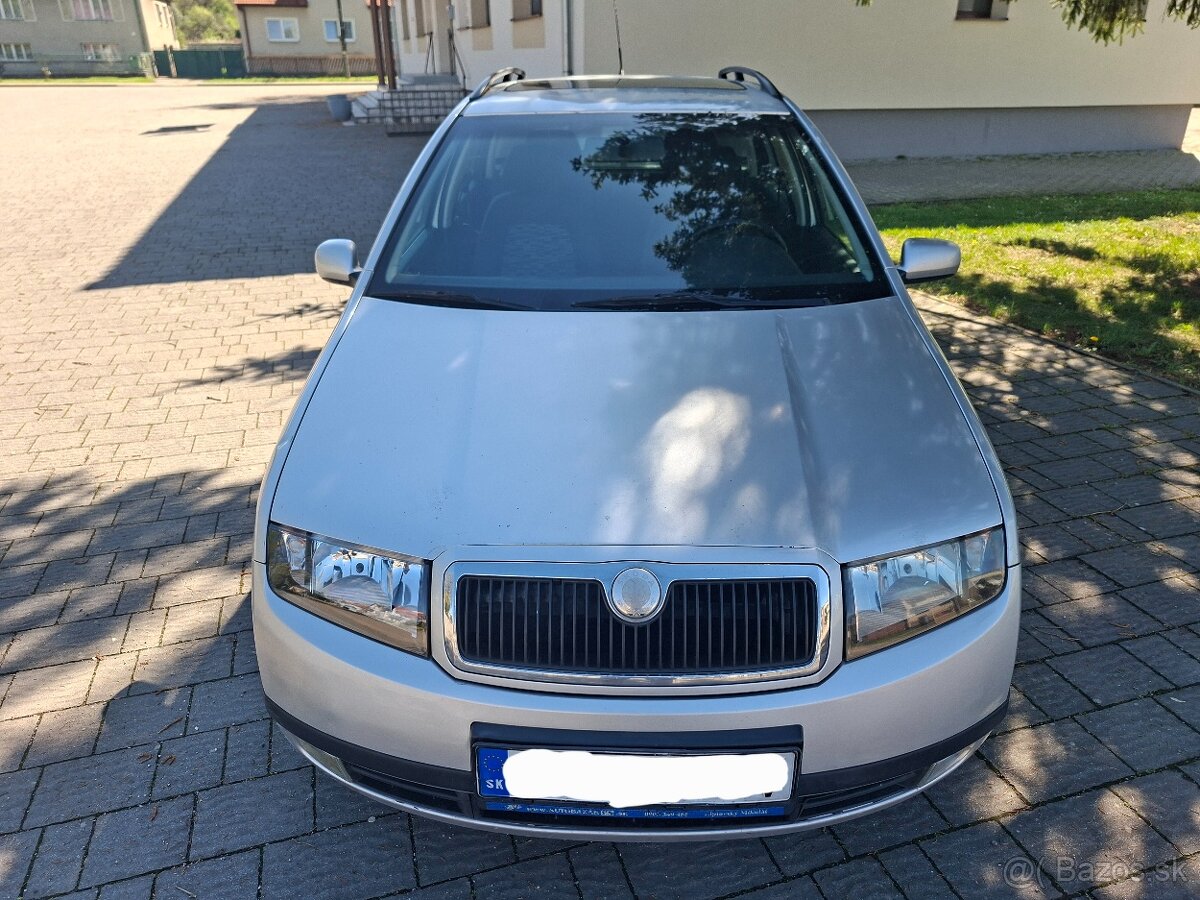 Skoda fabia 1.4 benzín 55kw rok výroby 2004