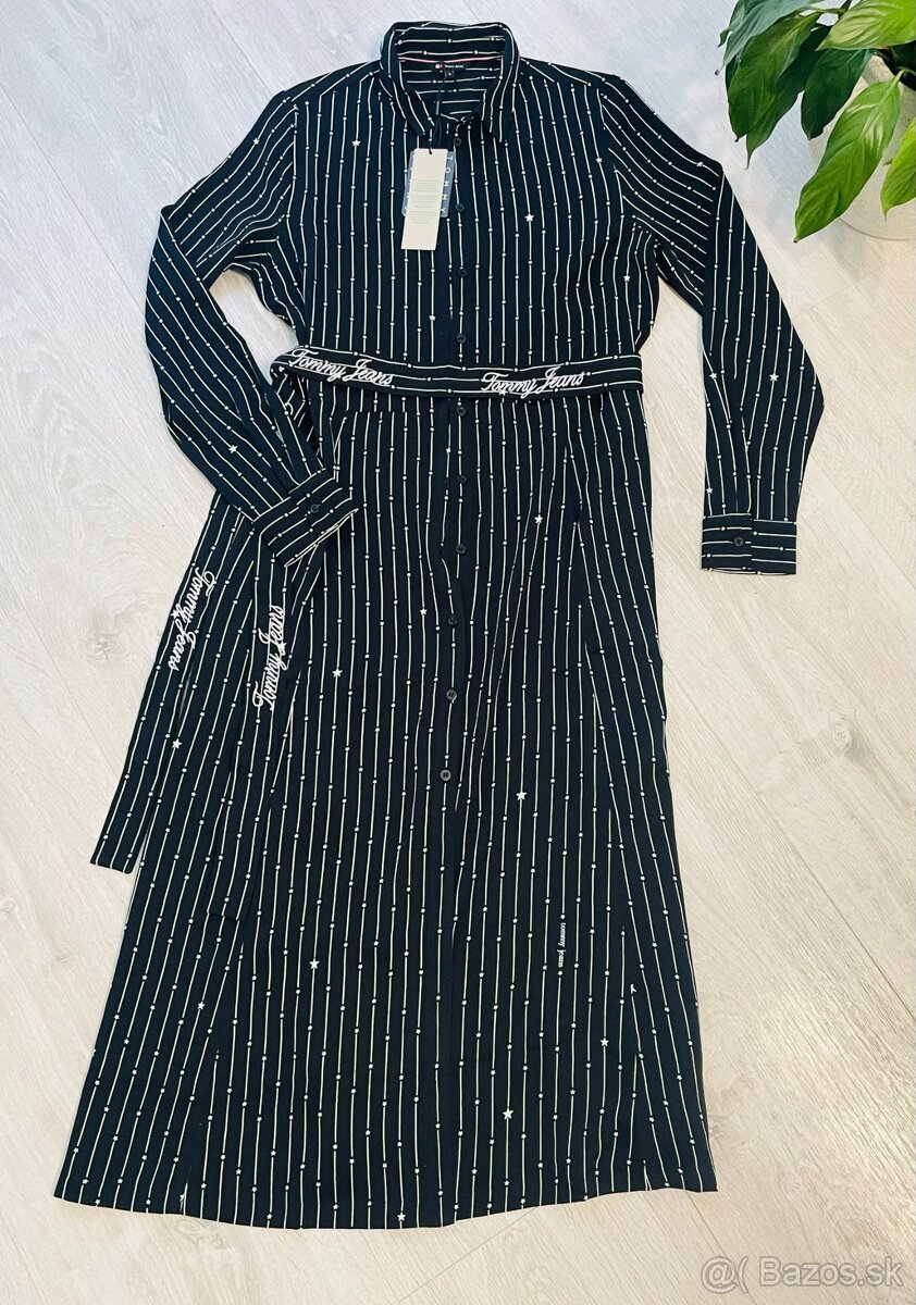 Košeľové šaty Tomy Jeans, veľkosť S