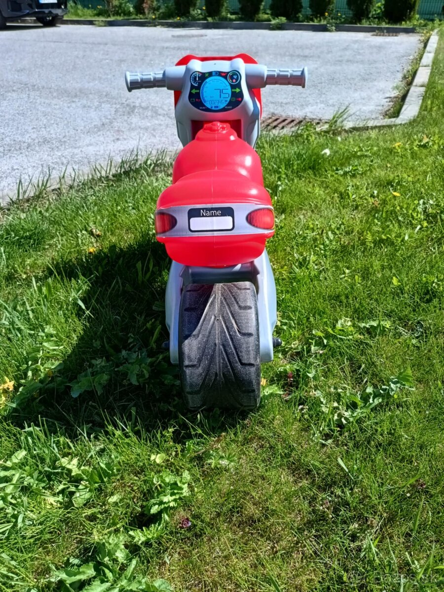Detské odrážadlo - motorka
