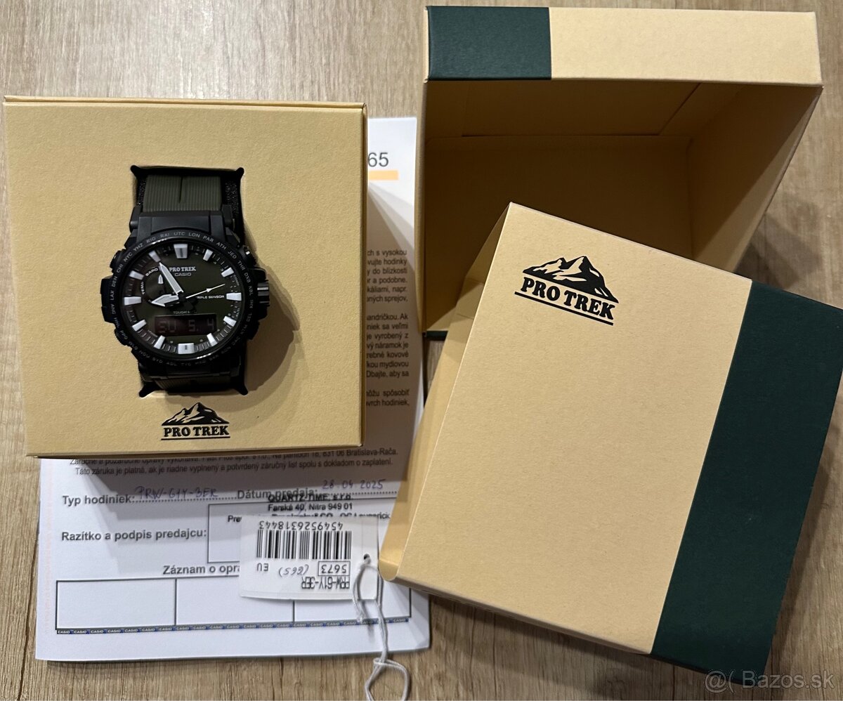 ✅ Casio Protrek PRW-61Y-3ER