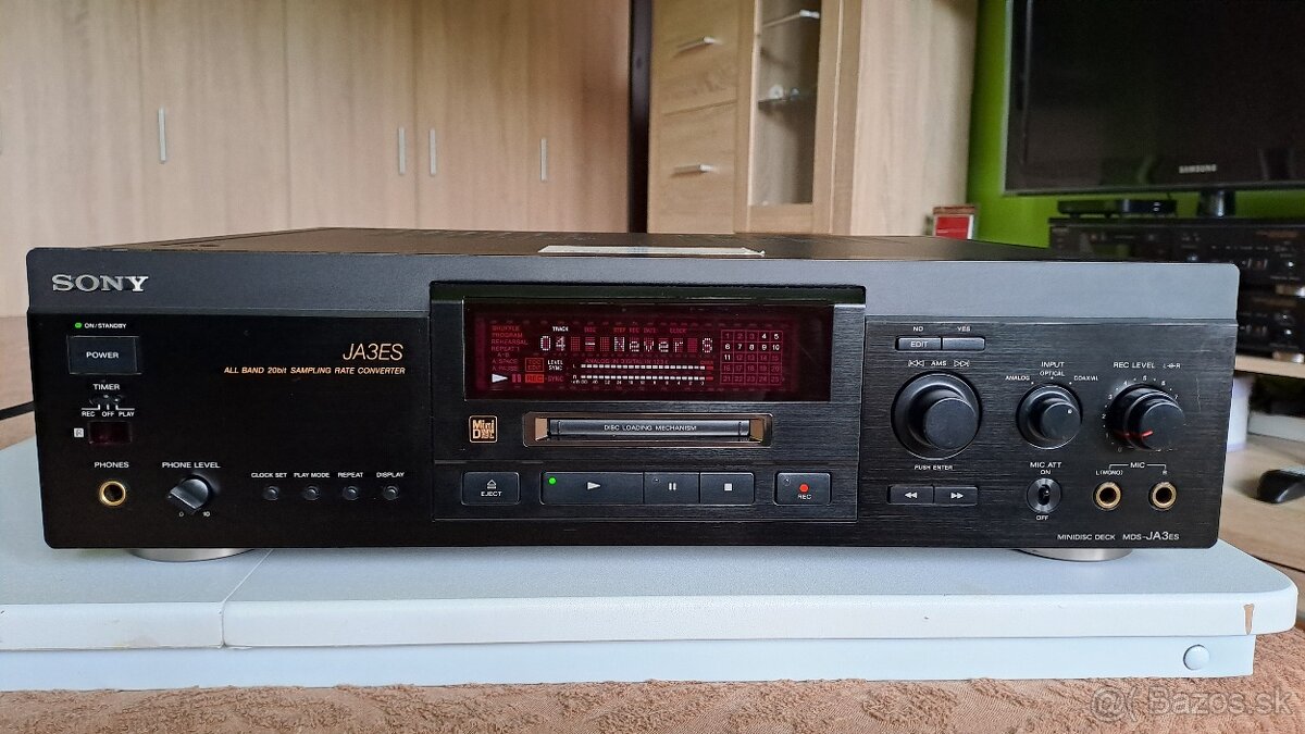MINIDISC SONY MDS - JA 3 ES