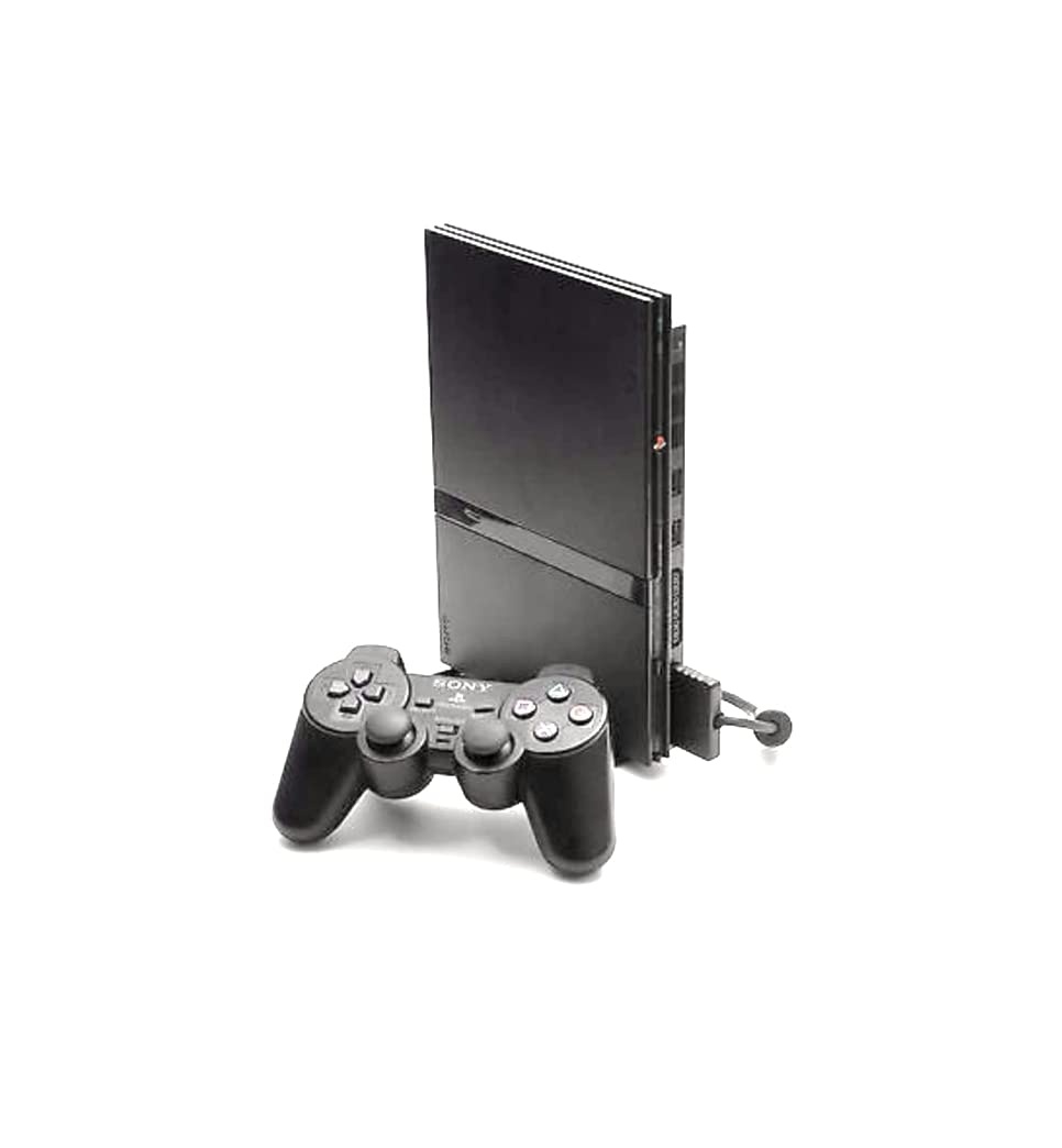 PlayStation 2 Slim + 2 ovládače + 3 hry – 50 €