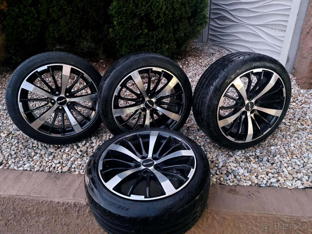 4x obut alu Tomason 5x112 R18 J8 ET40-225/45-DOT 2023-4mm