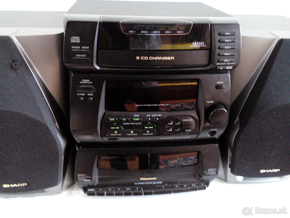 Predam vežu zn PANASONIC stereo system SA-CH34