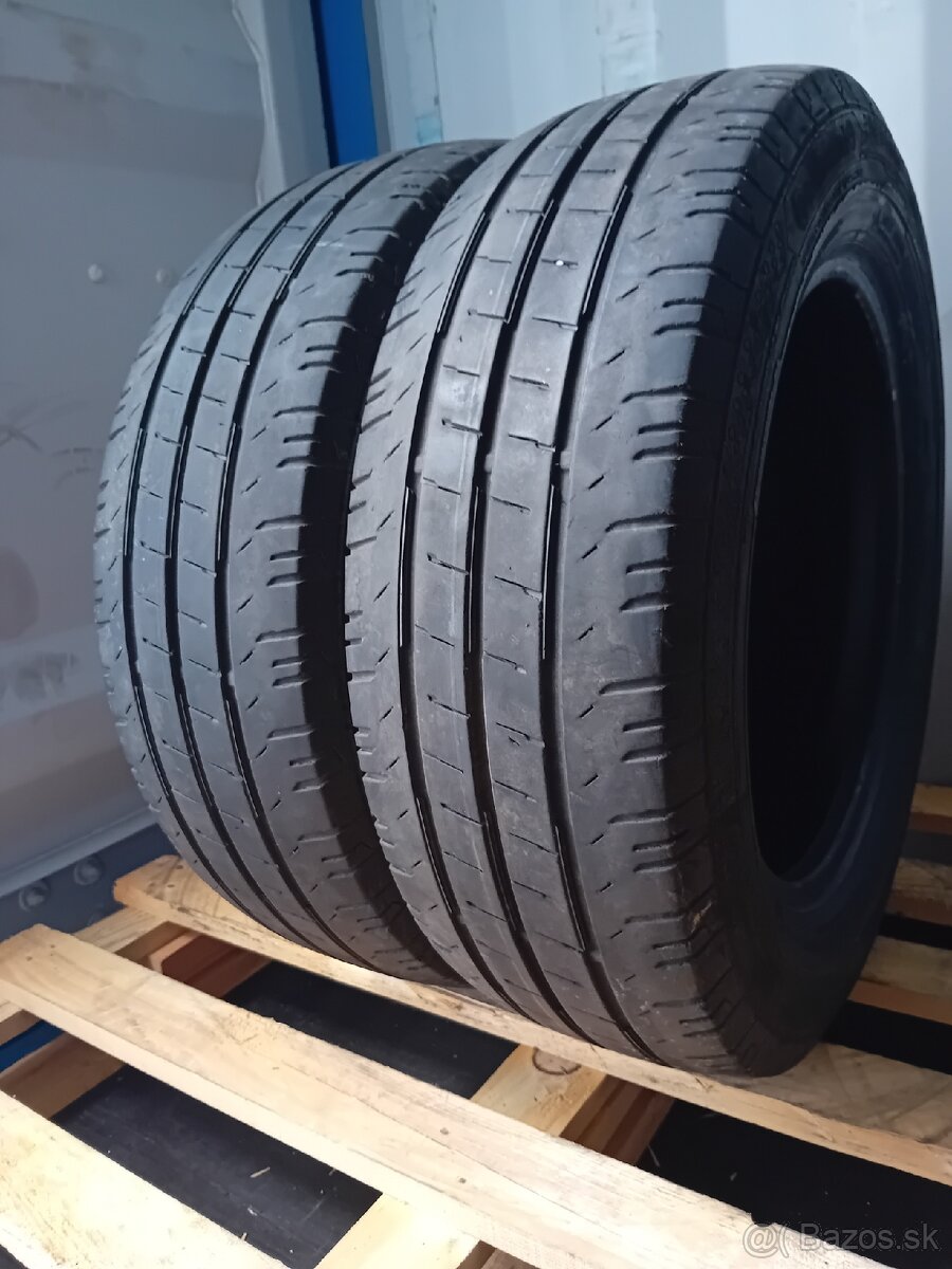 2ks letné záťažové pneumatiky Continental 205/65 R16c