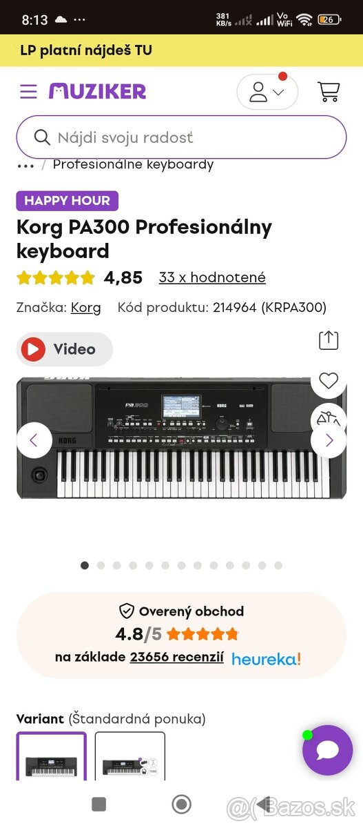 Korg pa 300