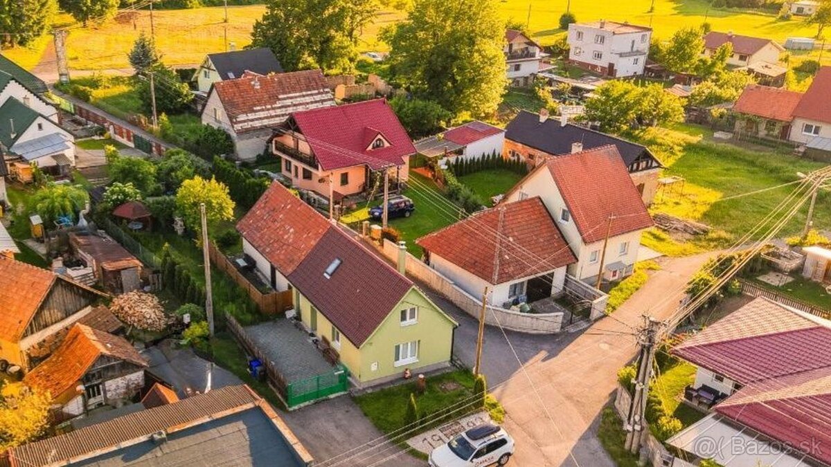 REZERVOVANÉ Útulný dom v Lehote pod Vtáčnikom