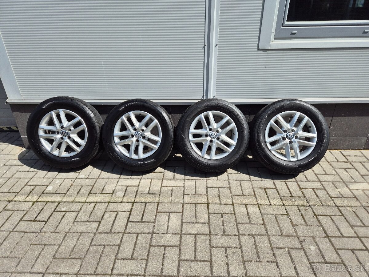 VW Tiguan sada al diskov s letnými pneu
