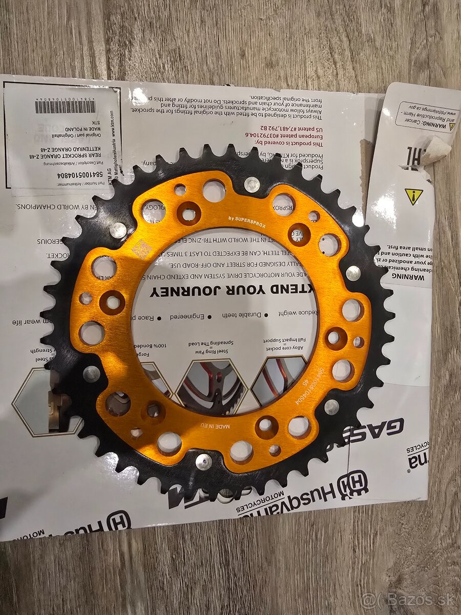 KTM rozeta Supersprox 45 zubov