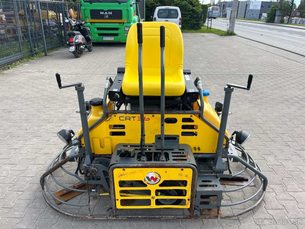 Hladička betónu s pojazdom Wacker Neuson CRT 36-25 Husqvarna