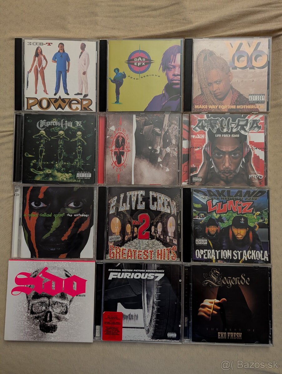 Zahraničné rapové CD USA