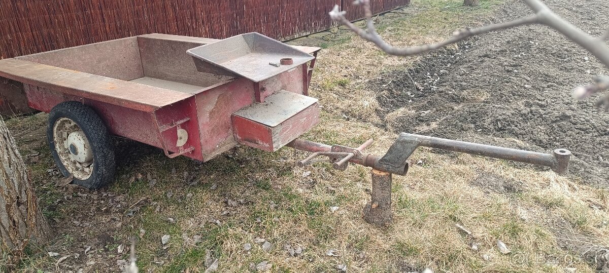 Vlečka za malotraktor Agzat