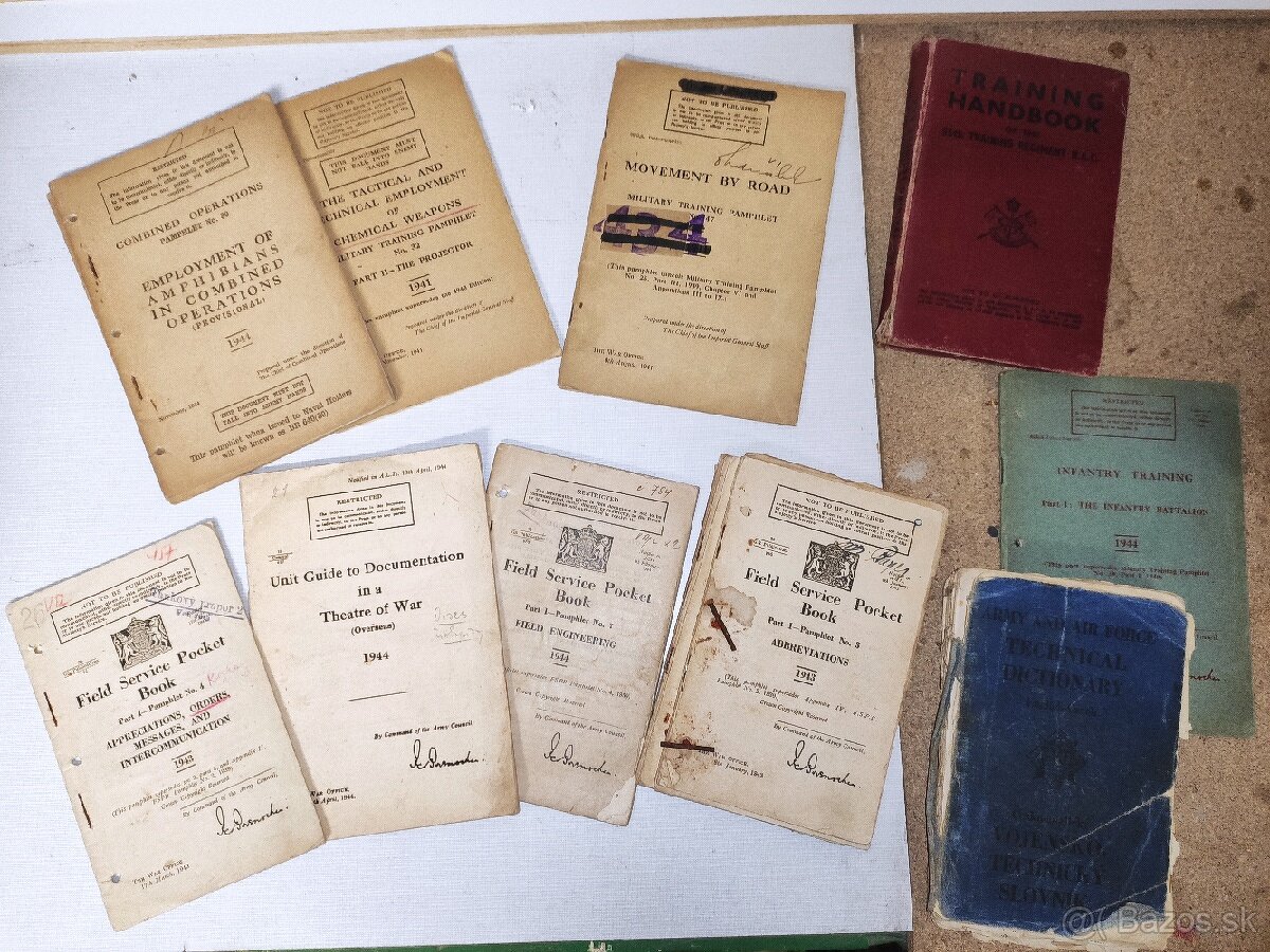 Vojenské dokumenty 1941-1944