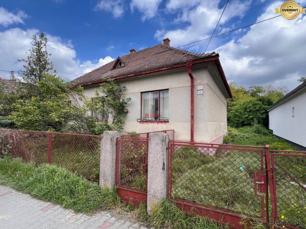 Rodinný dom Chtelnica Rezervované