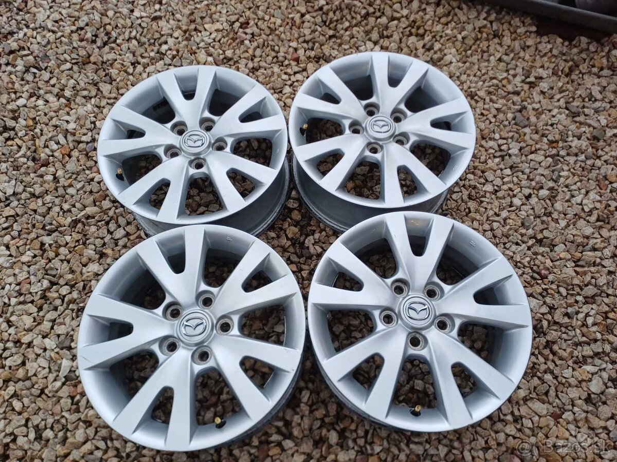Orig.hlinikove disky Mazda - 3,5,6-6 1/2Jx16-ET-52,5-5x114,3