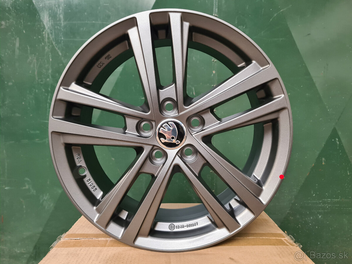 5x112 r16 ET43 x 6J elektróny ŠKODA, VOLKSWAGEN, SEAT