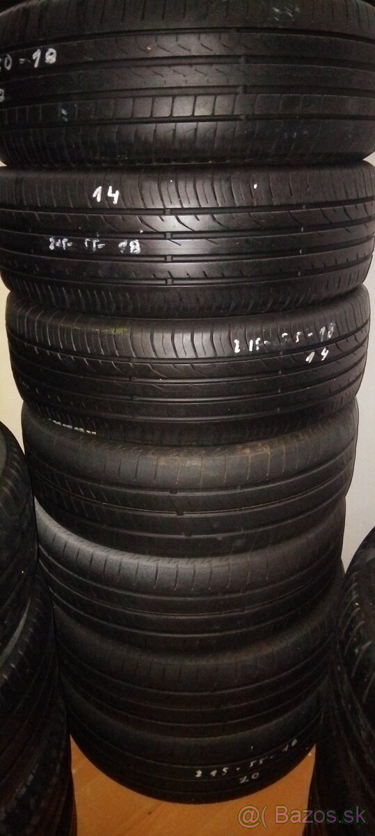 4ks.letne pne.Continental cont.5/ 215/55R18(50e za4ks