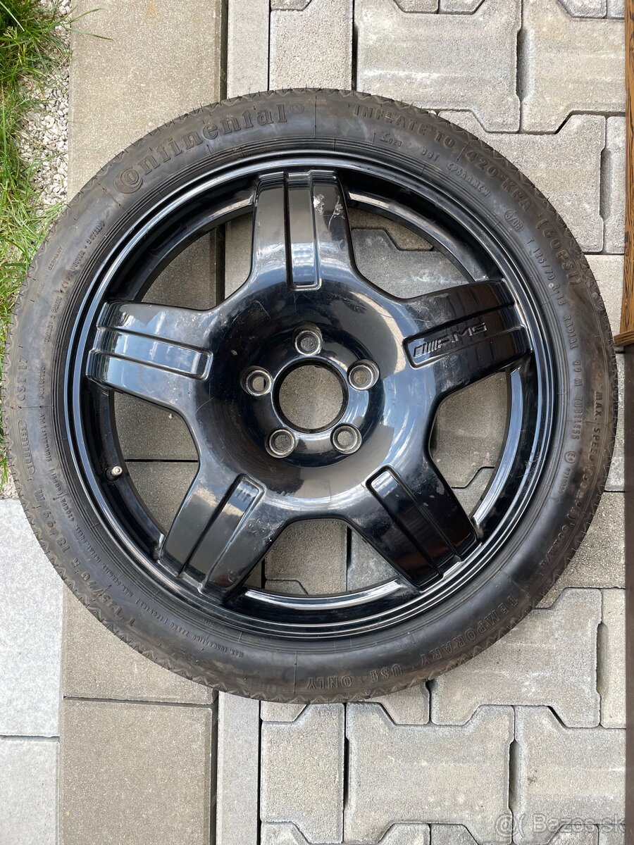 AMG Mercedes rezerva rezervné koleso R18 ET20