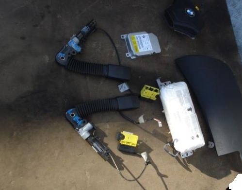 bmw diely e46 airbagy auta vsetky