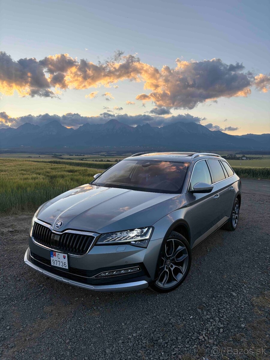 Škoda Superb Scout 2.0Tdi 4x4 DPH MATRIX