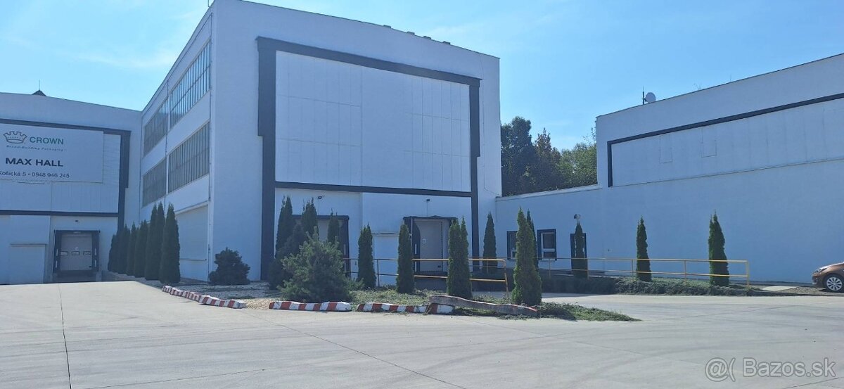 Na prenájom hala/sklad, Prešov, Košická ulica
