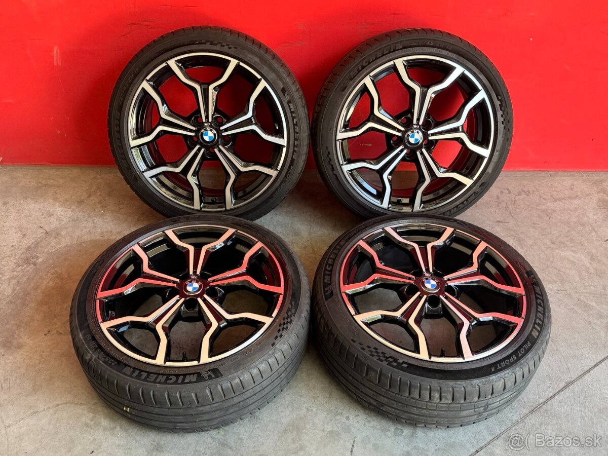 R19 5x112 Original BMW X1 F48 X2 F39 M722 + 225/45 michelin