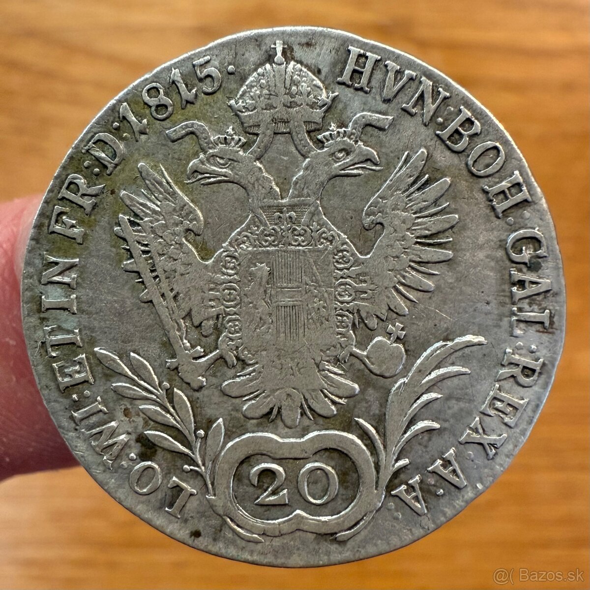 Predám 20 Kreuzer 1815 A