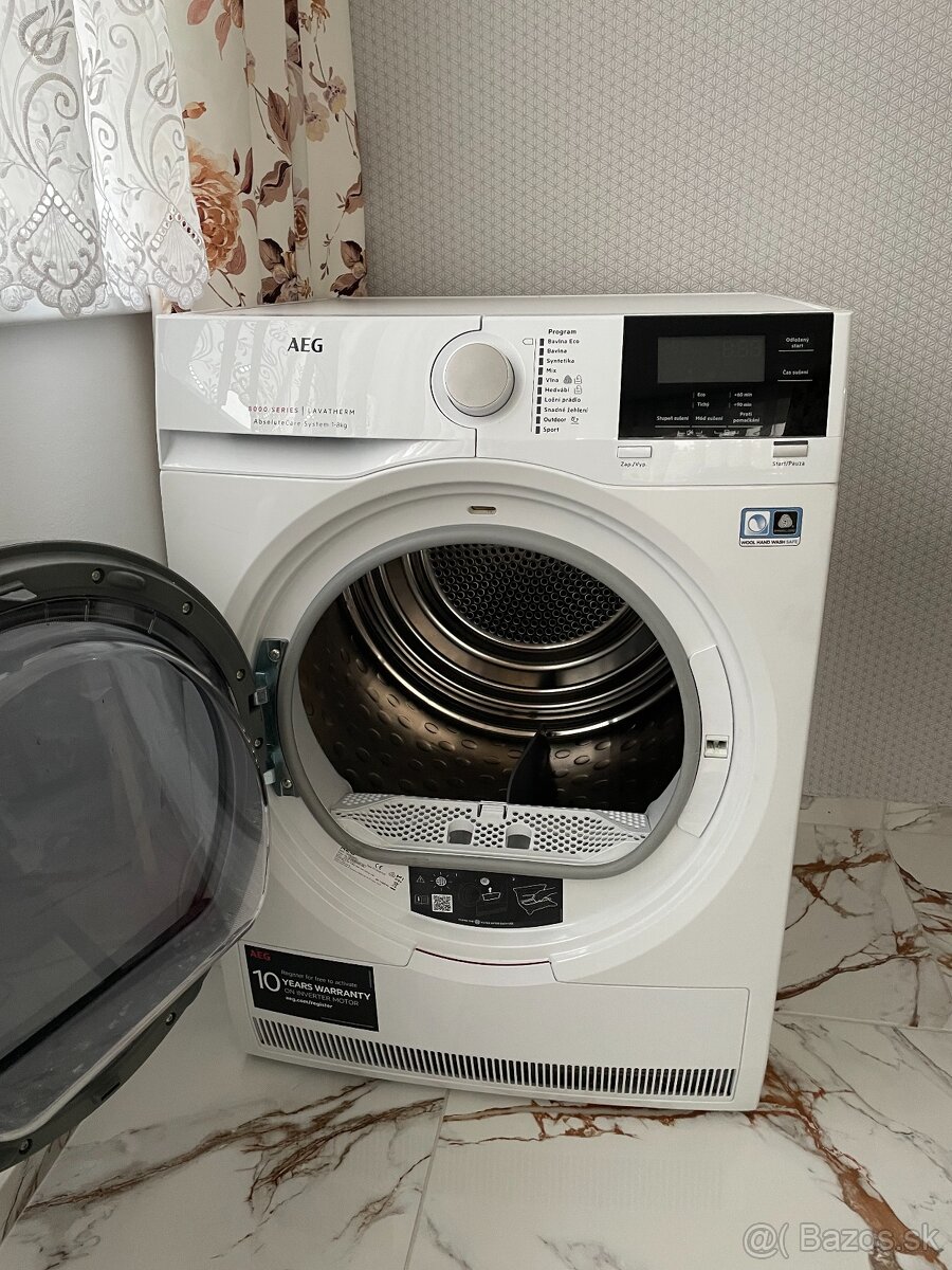 Sušička oblečenia AEG T8DBG68SC