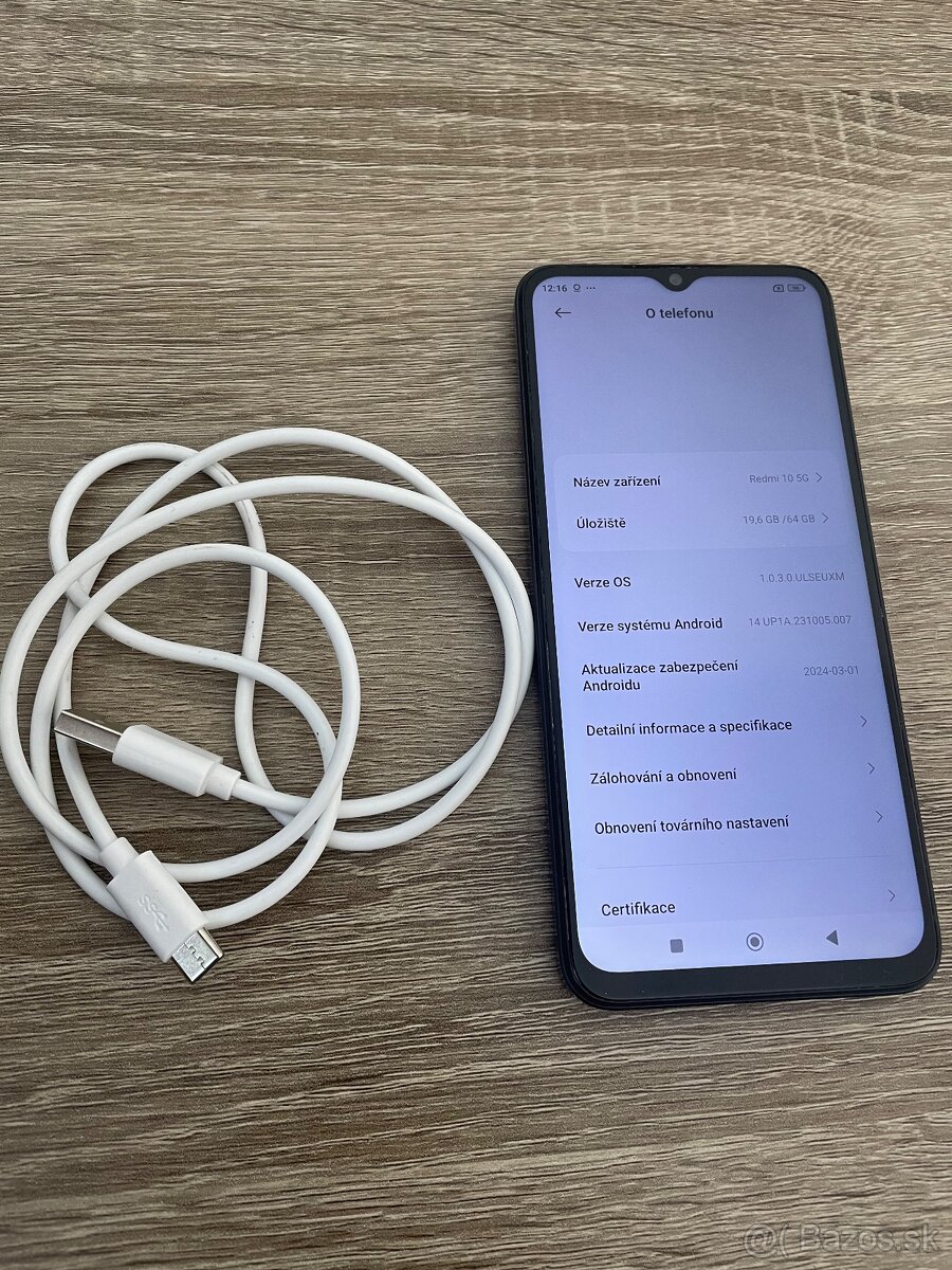 Predám Xiaomi Redmi 10 5G 64gb