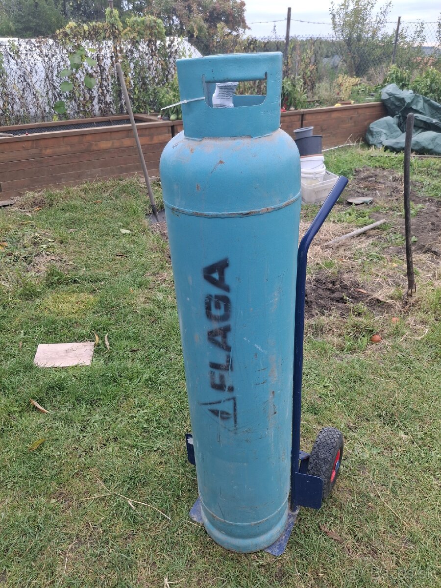 Plná 33kg propán butánová flaša