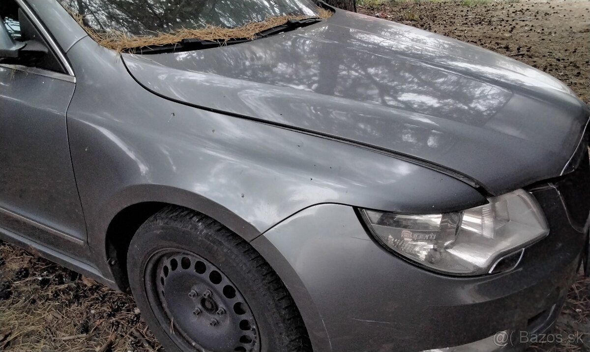 predám KAPOTU ŠKODA SUPERB II 2.0 TDI 2010 AUTOMATICKÁ PREVO