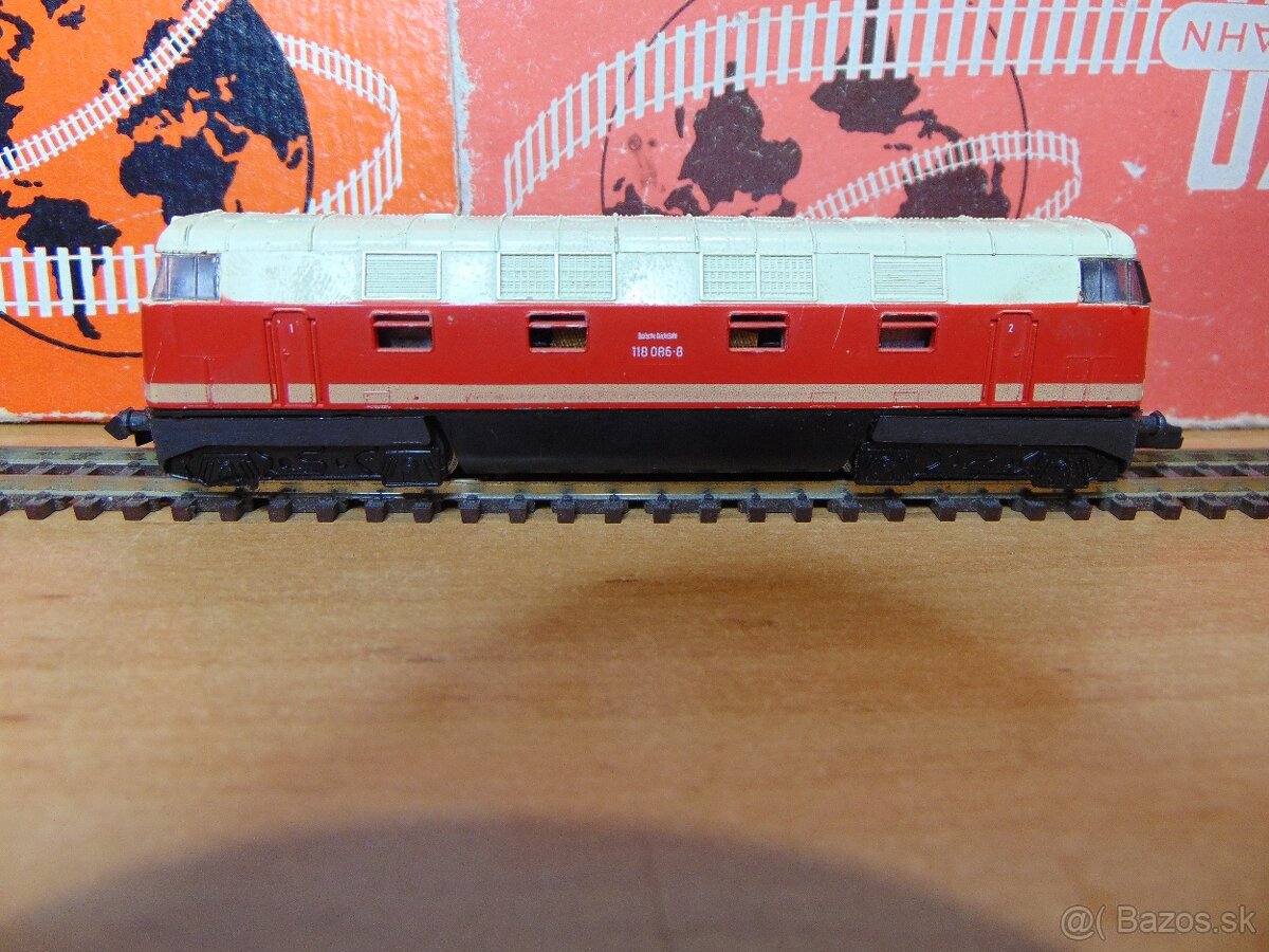 modelová železnica -vláčiky N-zníž.ceny