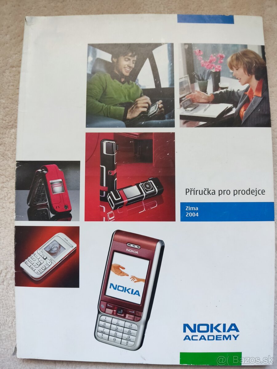 Katalóg Nokia 2004, časopis,prospekty