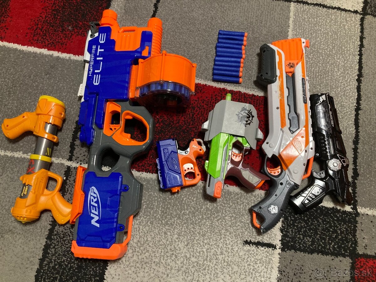 Rôzne detské pištole