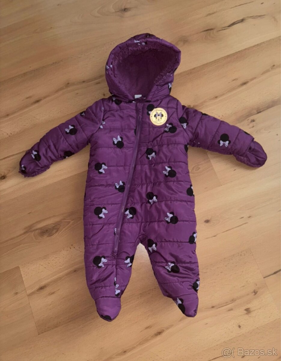 Zimný overal Minnie Mouse