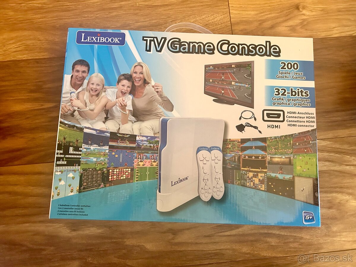 Spoločenská hra , TV Game Console, Lexibook,