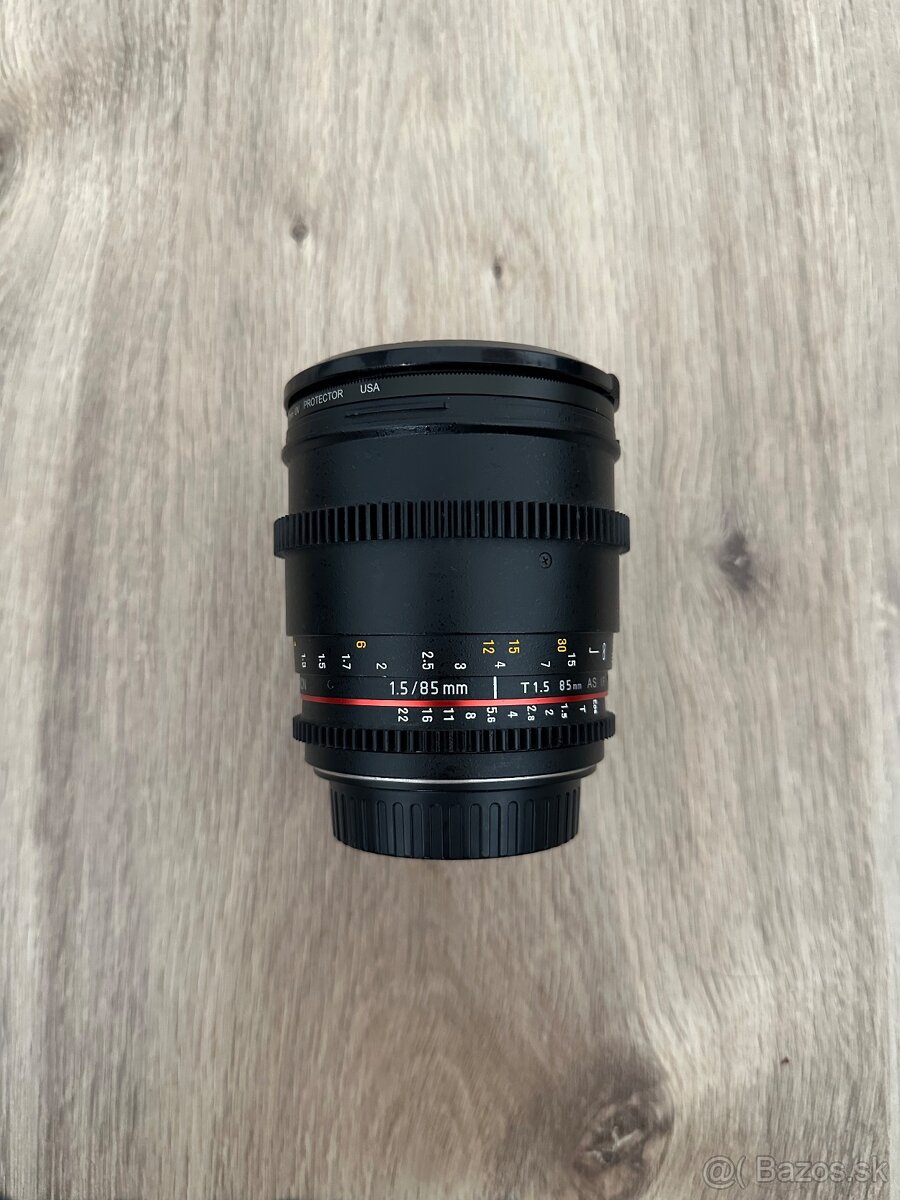 Rokinon 85mm T1.5 Cine DS Canon EF