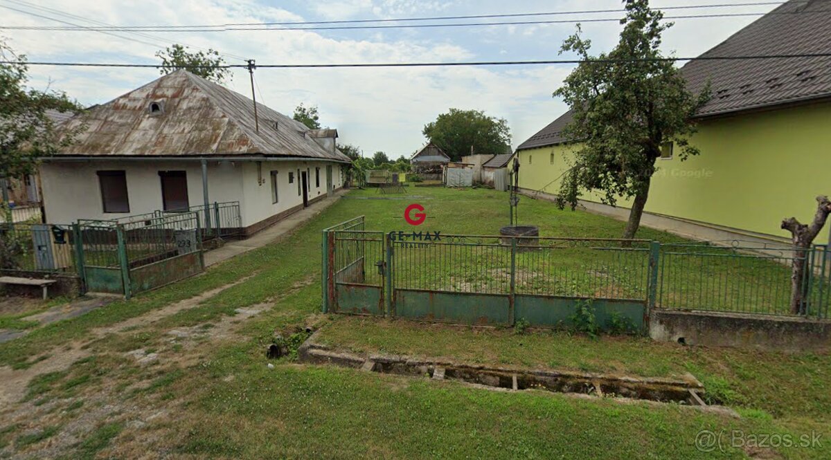 Na predaj starší rodinný dom s veľkým pozemkom – Záhor