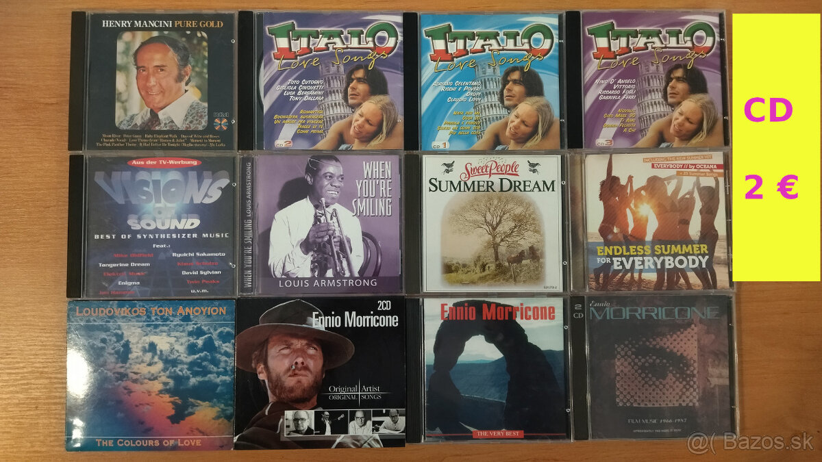 Rôzne CD - hudba