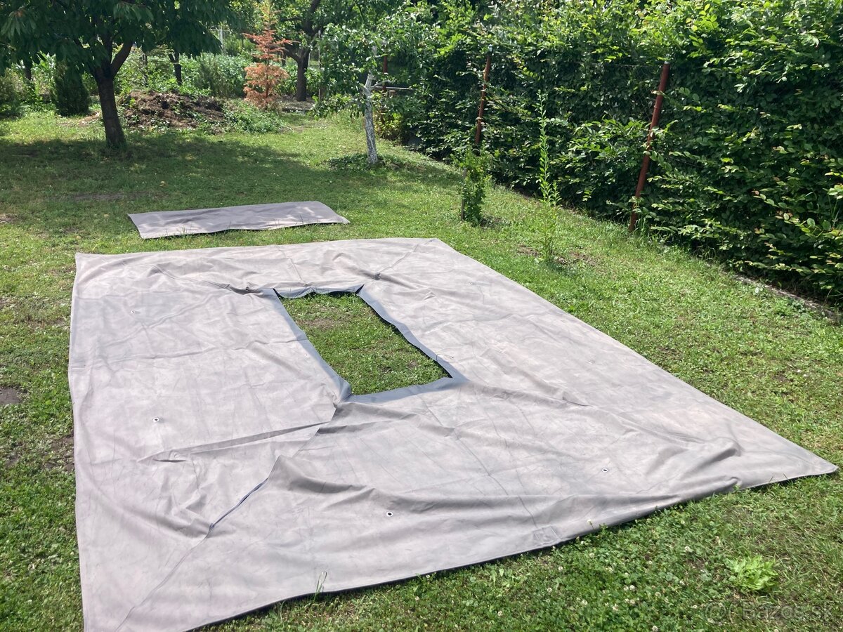 Pavilon-strešná plachta 4x3m, SANKT HANS- pre šikovne ruky