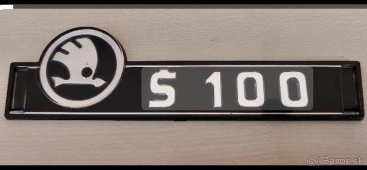 Kúpim znak škoda 100 nový